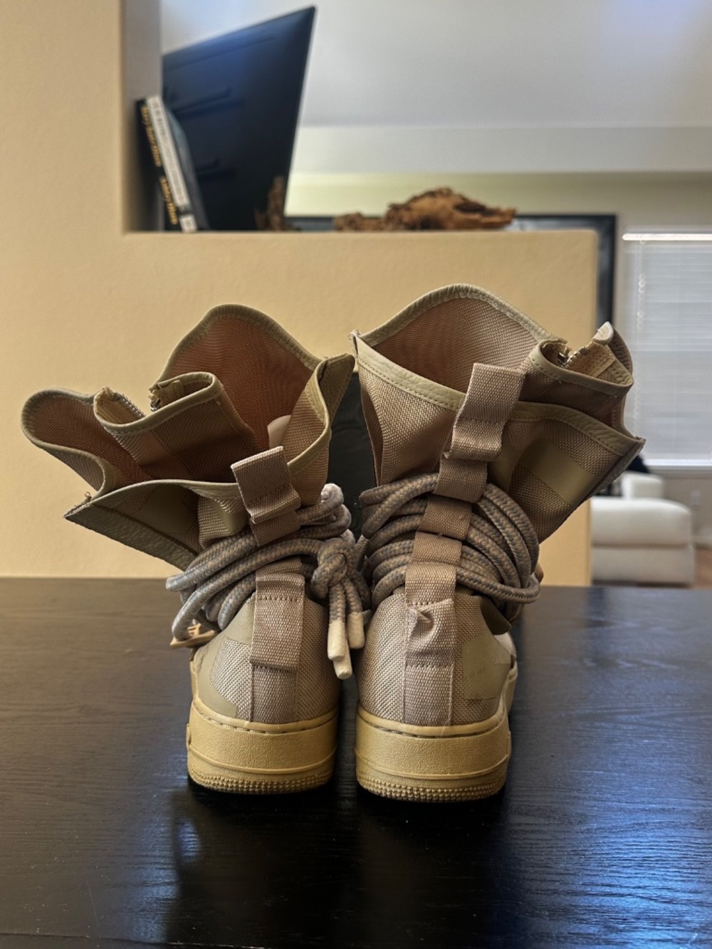 Nike SF Air Force 1 High Wheat Size 13 SF AF1 HI New Without Box - Picture 3 of 6